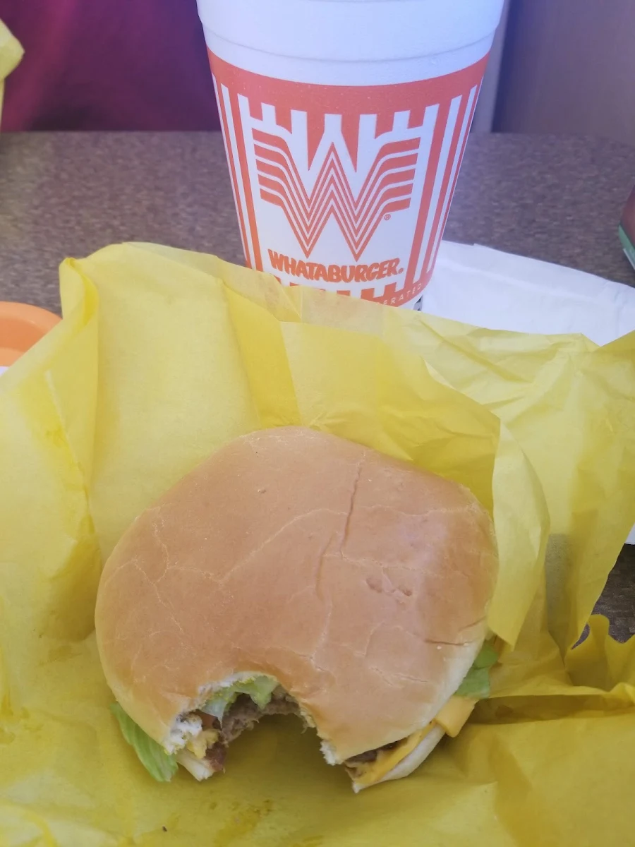 Single Whataburger with Bacon Cheeseburger