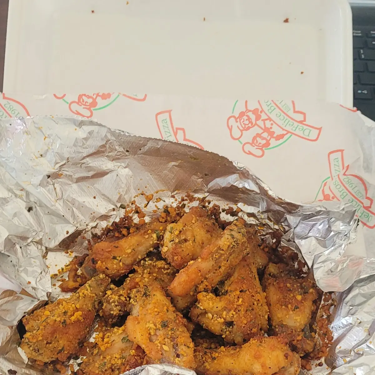 Garlic Parmesan Wings