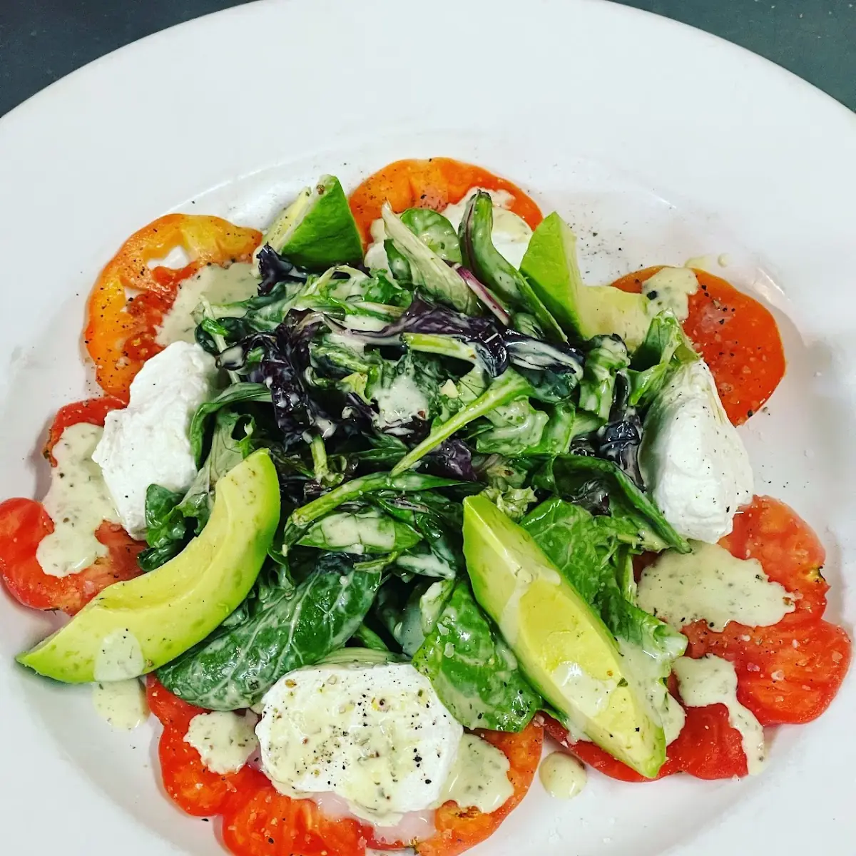 Goat Cheese & Spinach Salad