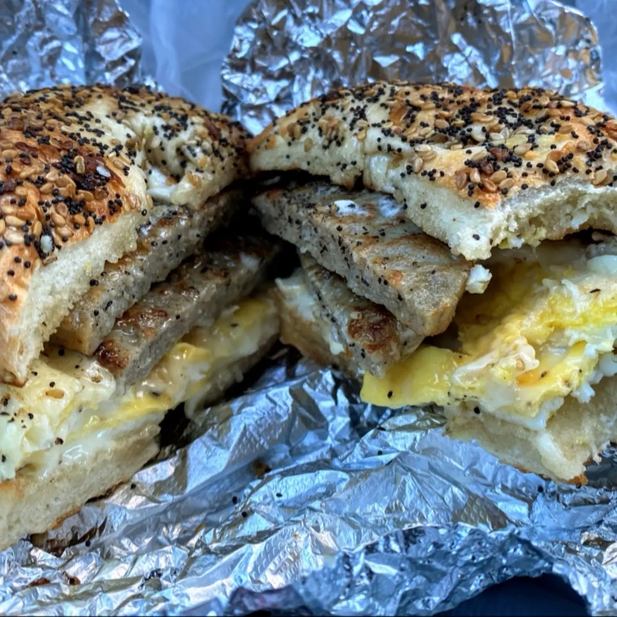 Sausage Egg & Cheese Breakfast Sandwich