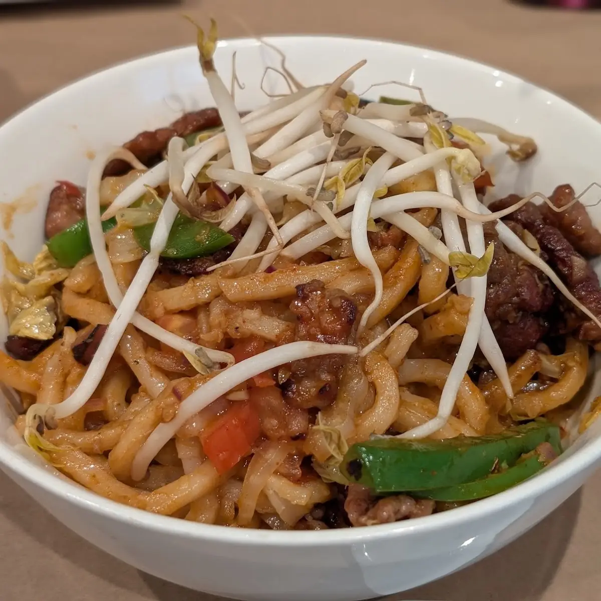Beef Udon Stir Fry