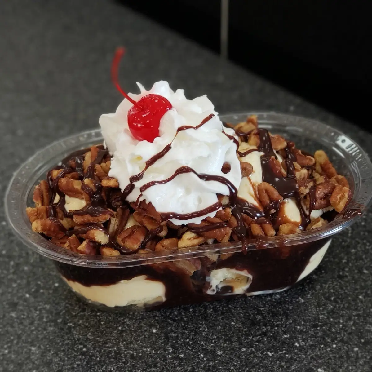 Double Dip Hot Fudge Sundae