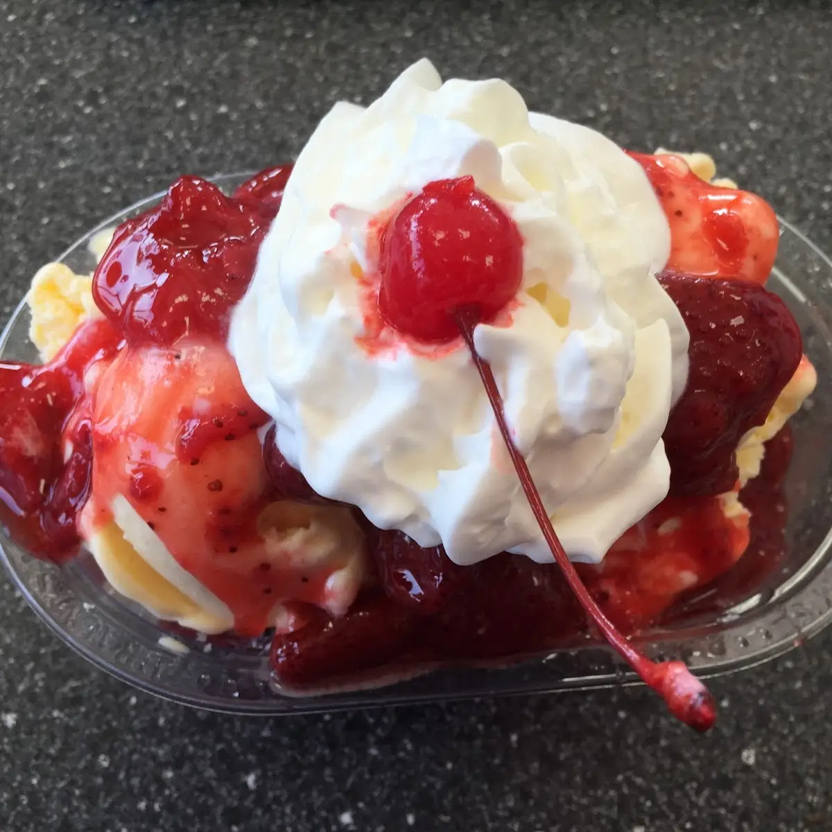 Strawberry Shortcake Sundae