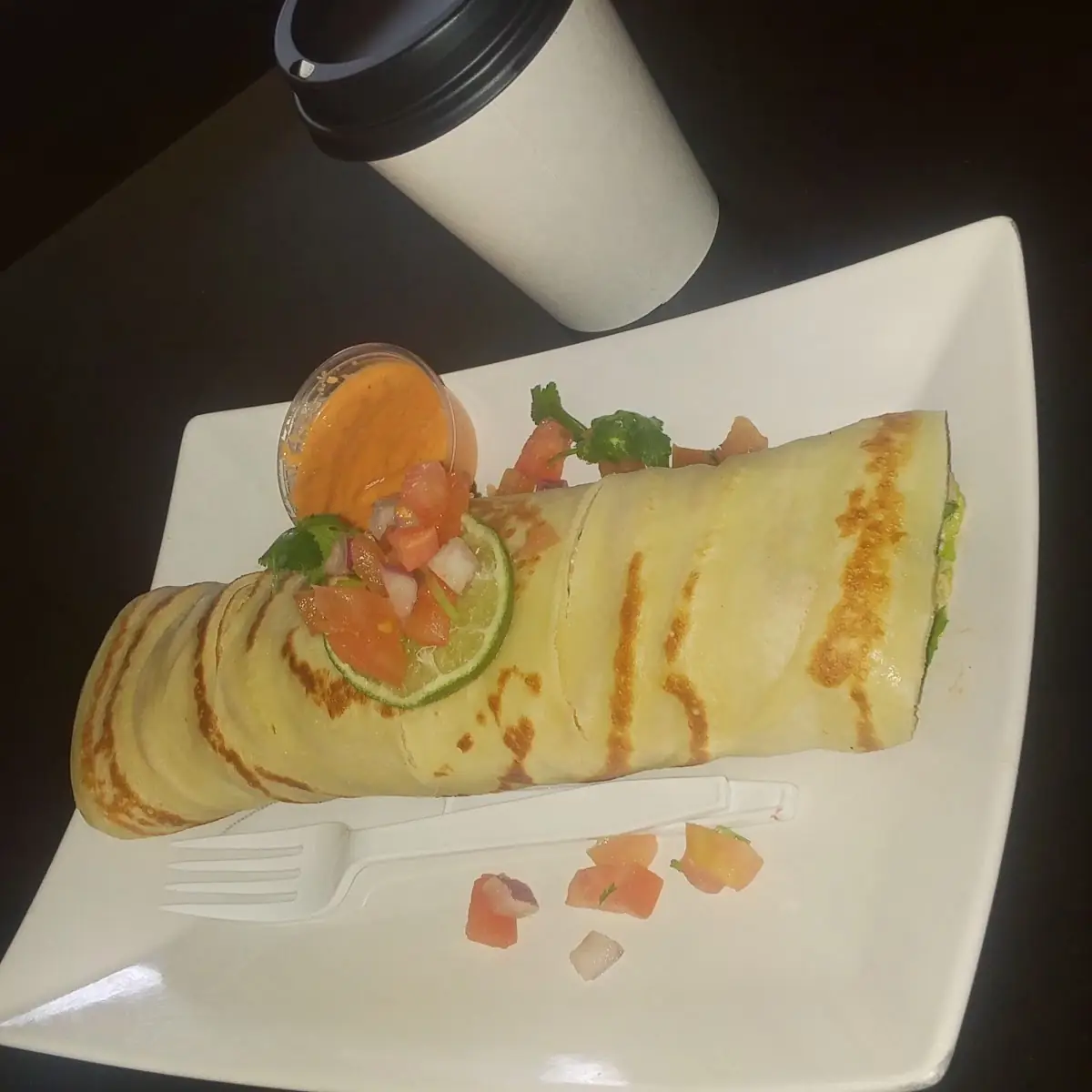 Spicy Tuna Wrap
