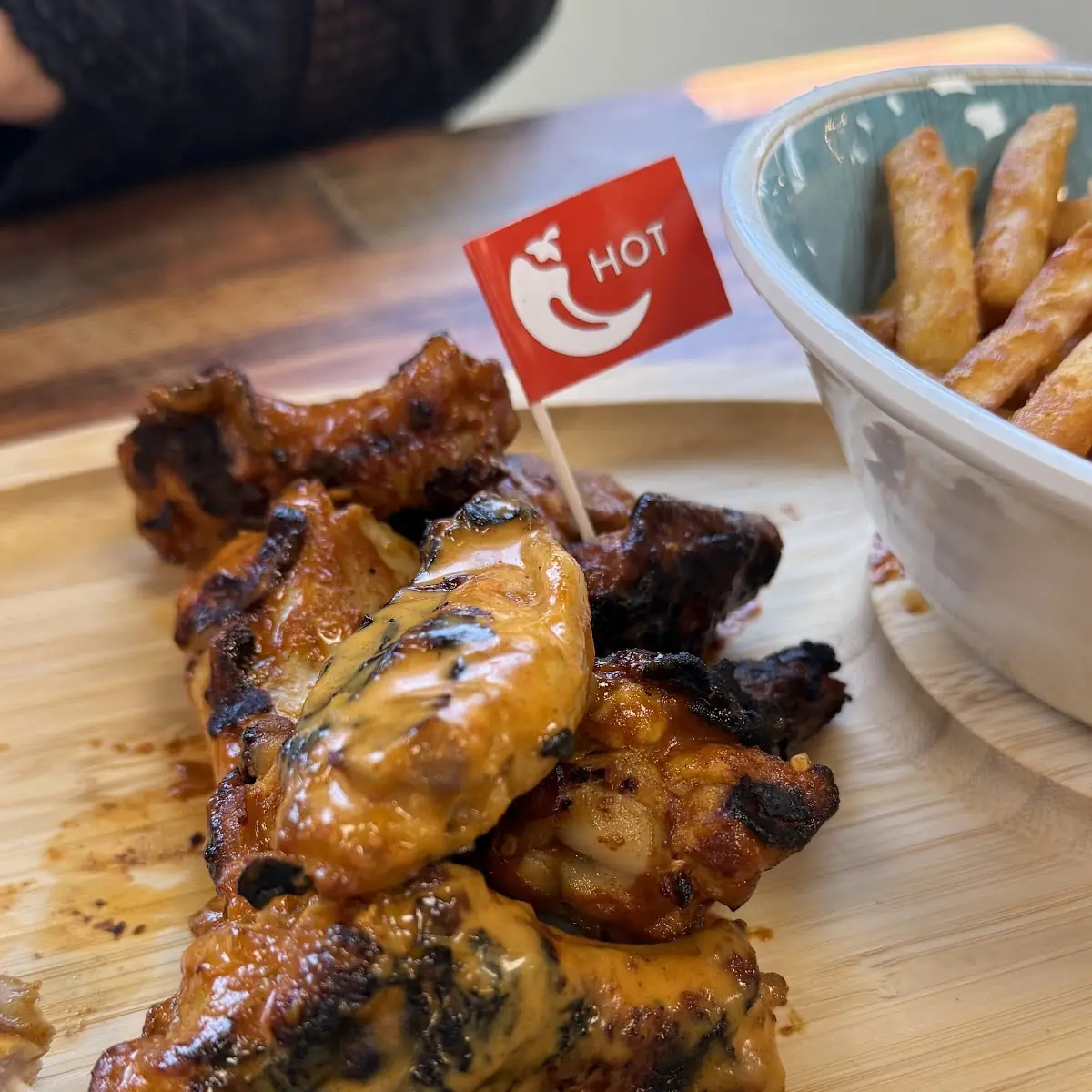 Chicken Wrap & Peri Fries & Fountain Drink