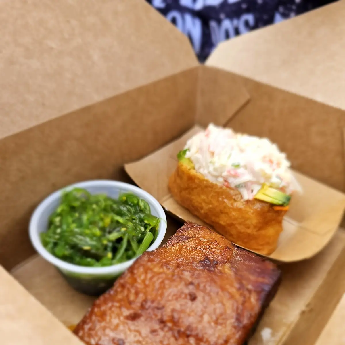 Pork Adobo Seaweed Salad