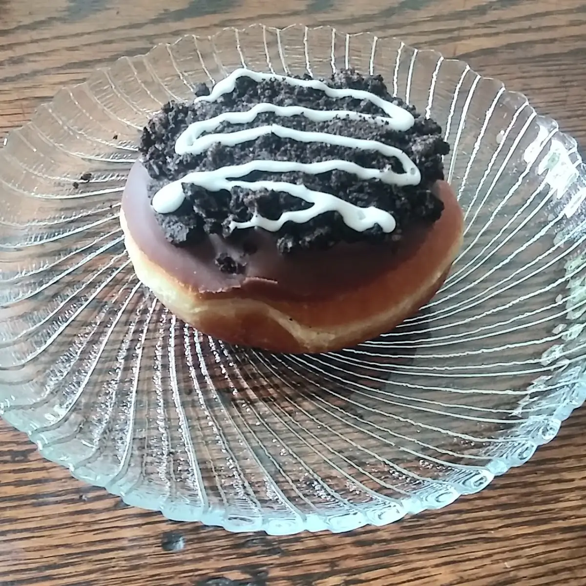 Chocolate Oreo Cookie Donut