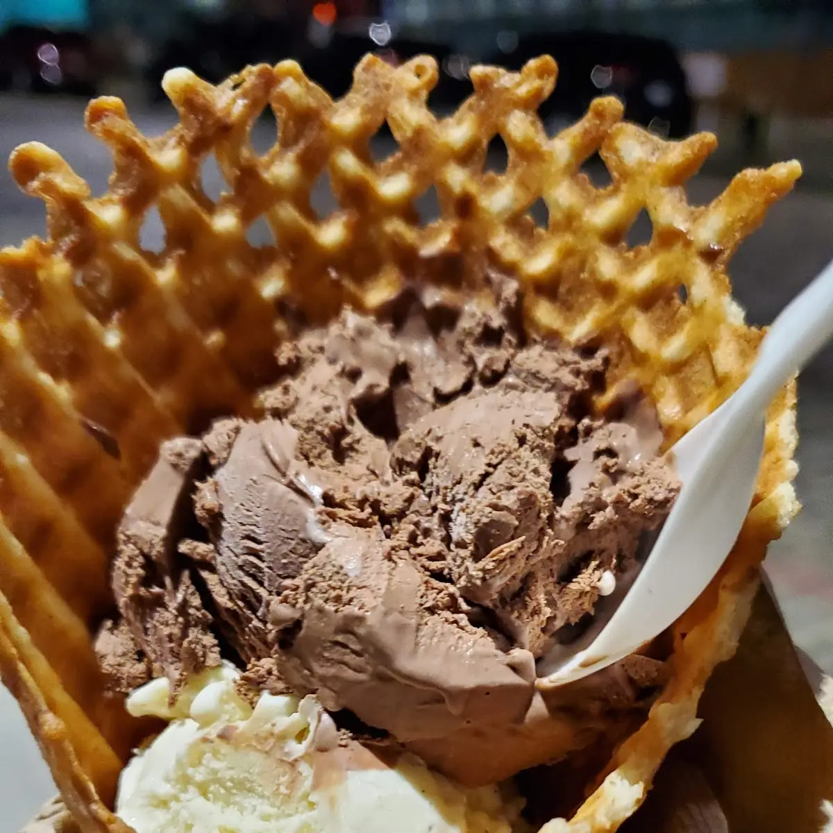 Homemade Waffle Cone