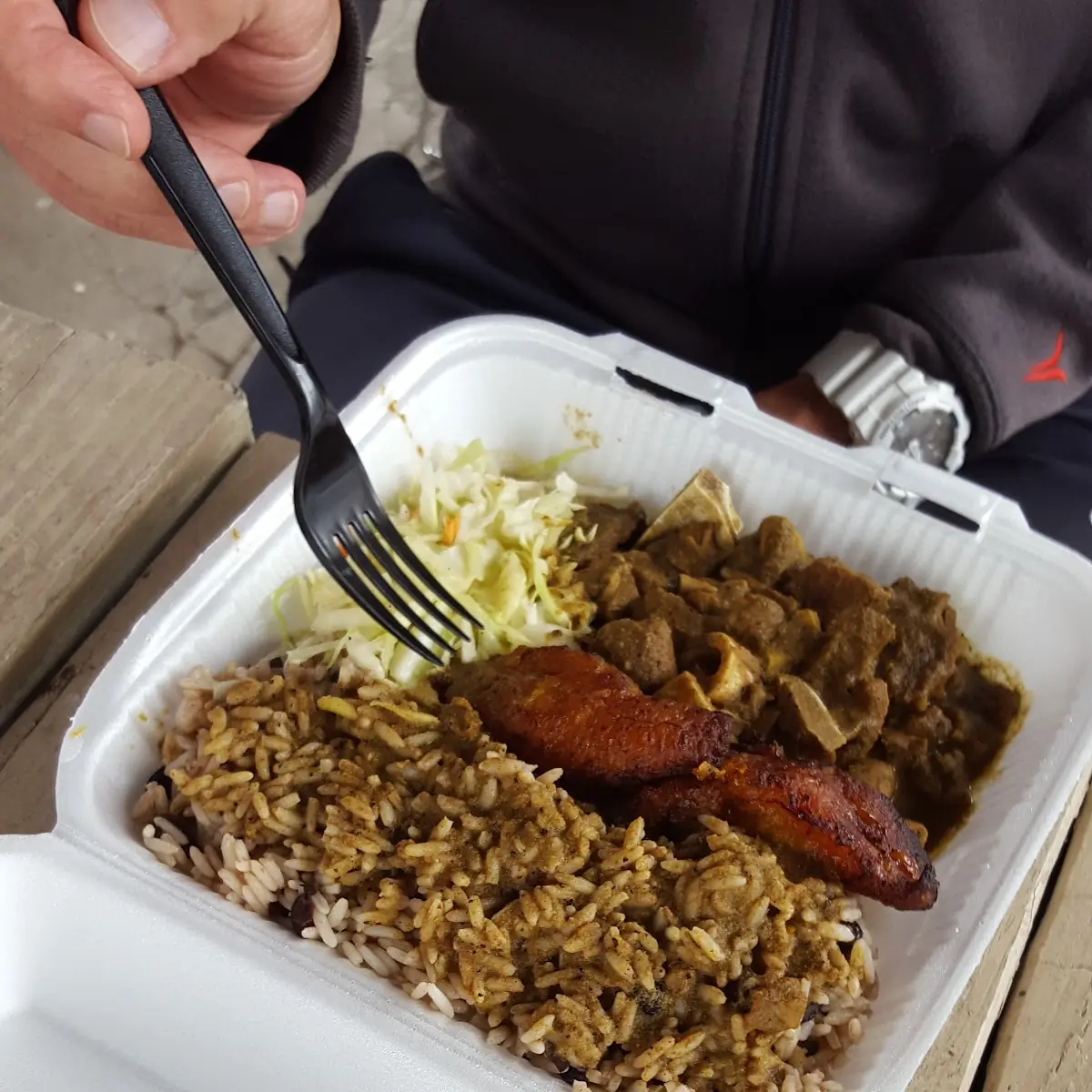 Goat Curry Plate