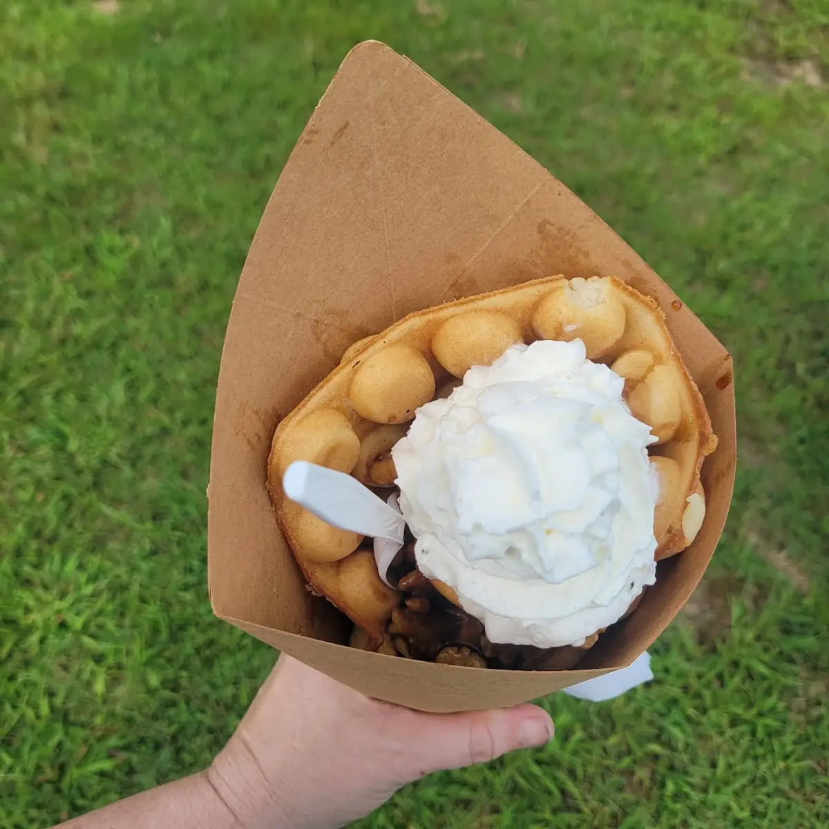 Bubble Waffle Cone