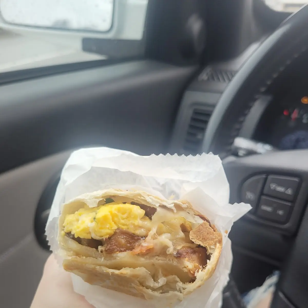 Potato Bacon Egg Burrito