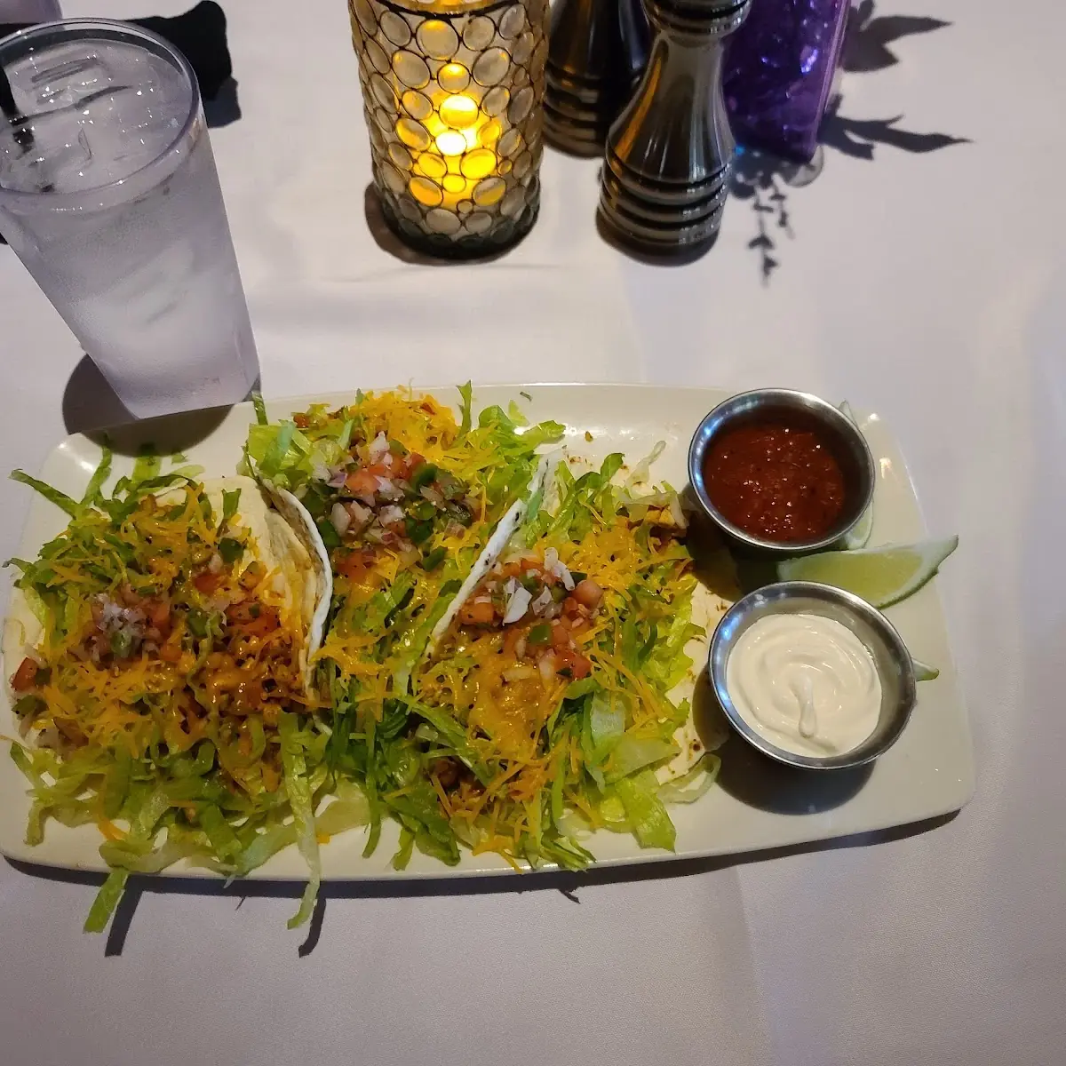 Chicken Taco Plate