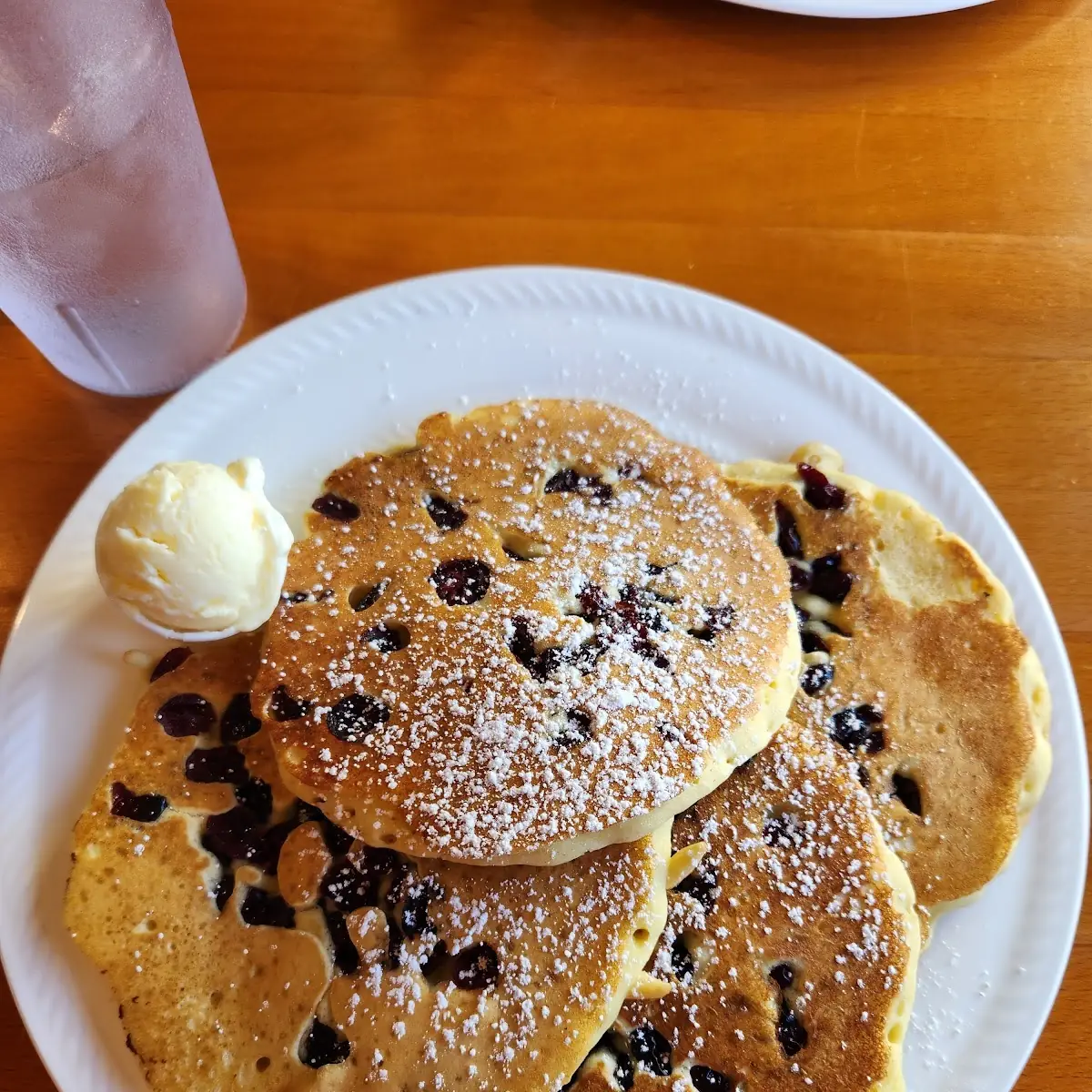 Four Chocolate Chip Pancakes