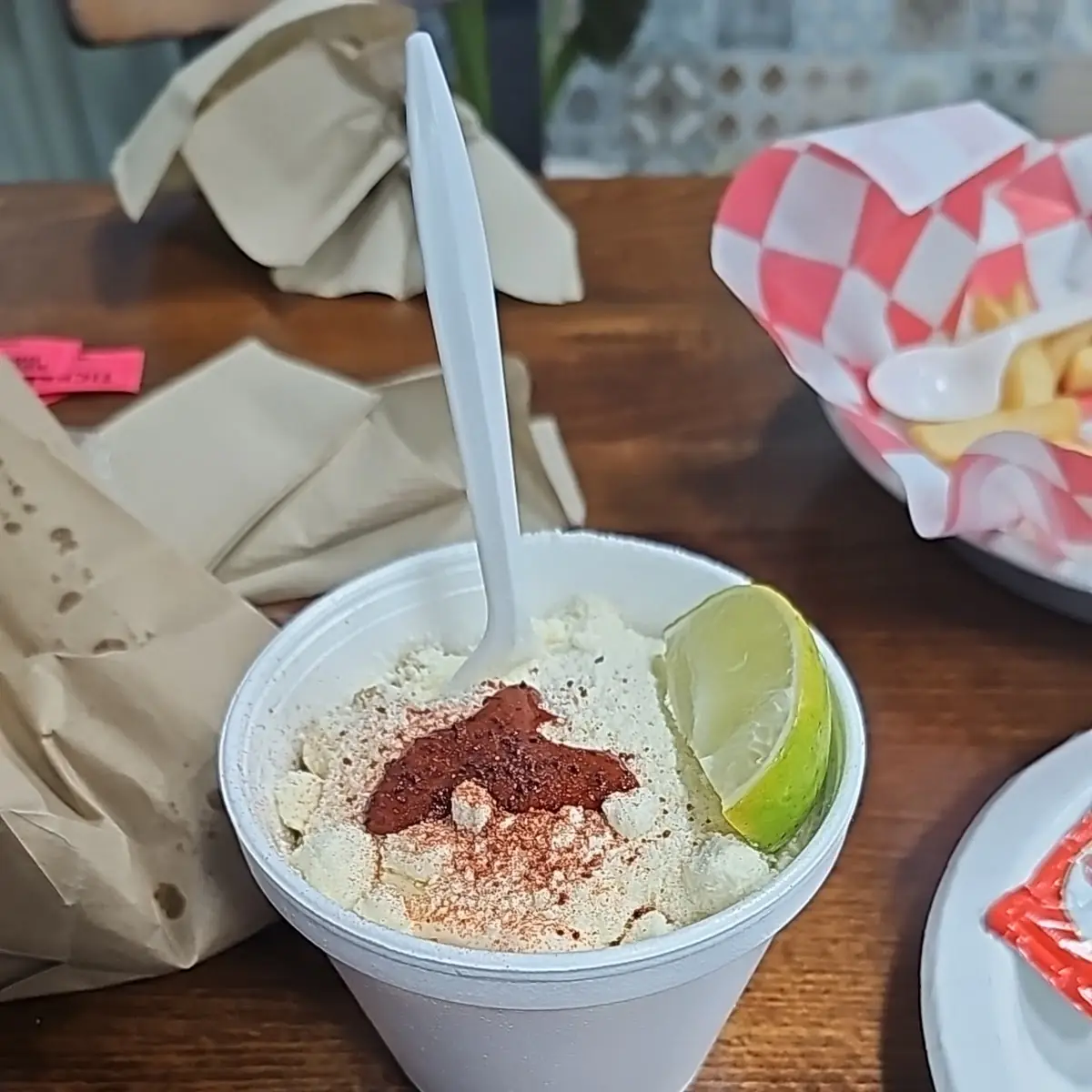 Corn in a Cup Elote En Vaso