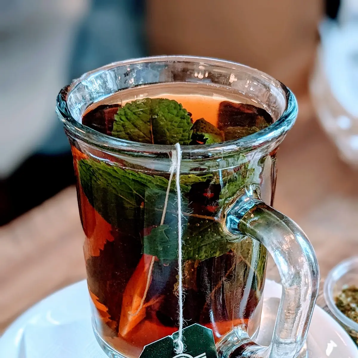 Black Tea with Mint