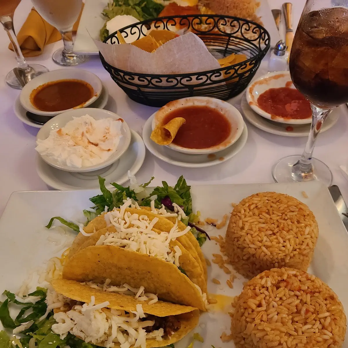 Beef and Chicken Crispy Tacos