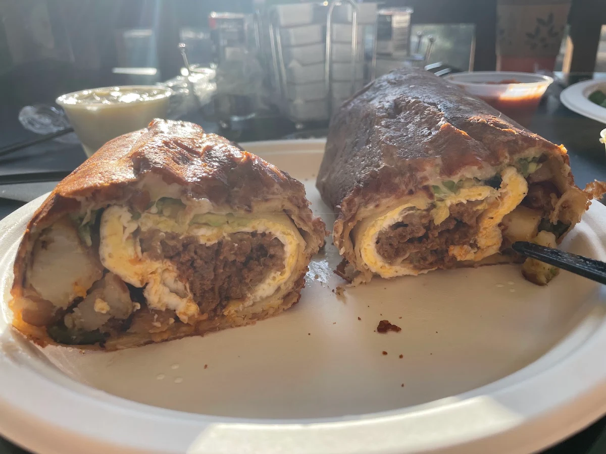 Smoked Brisket Burrito