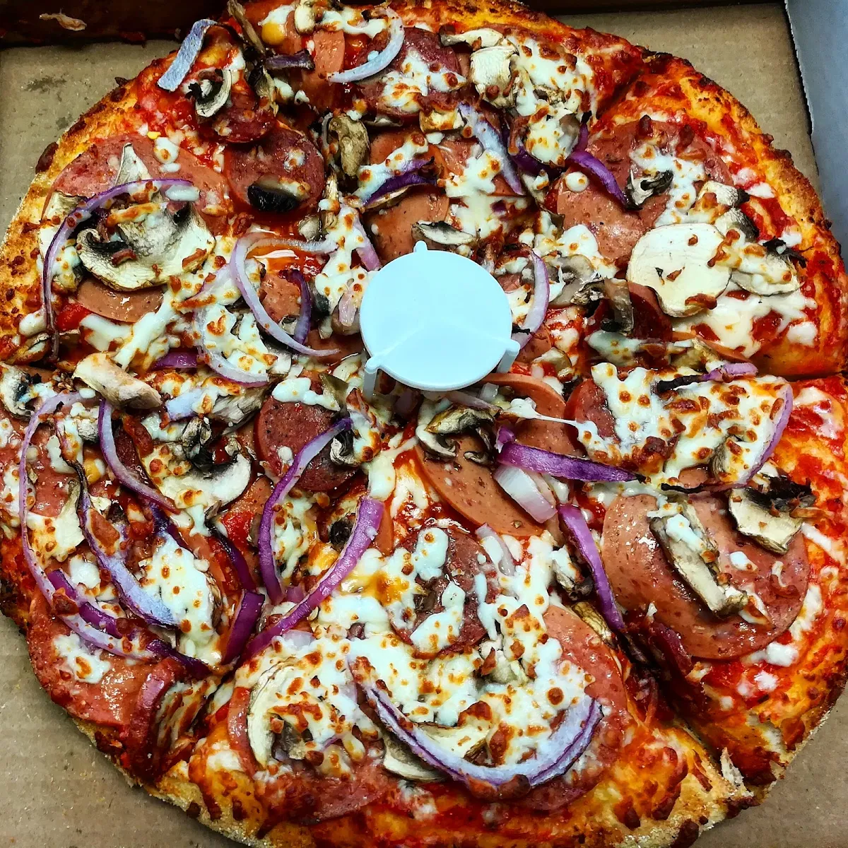 Pepperoni Pizza, Pizzano Pizza & Wings