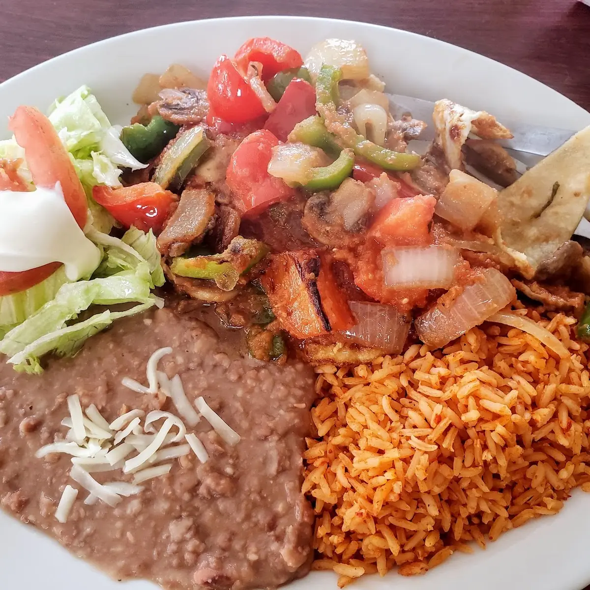 Steak Picado Plate