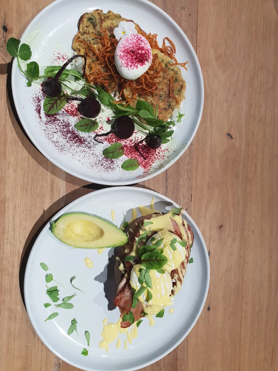Corn Fritters, Cafe Delaray & Co