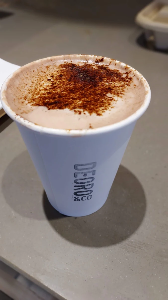 Hot Chocolate Milkshake, Cafe Delaray & Co