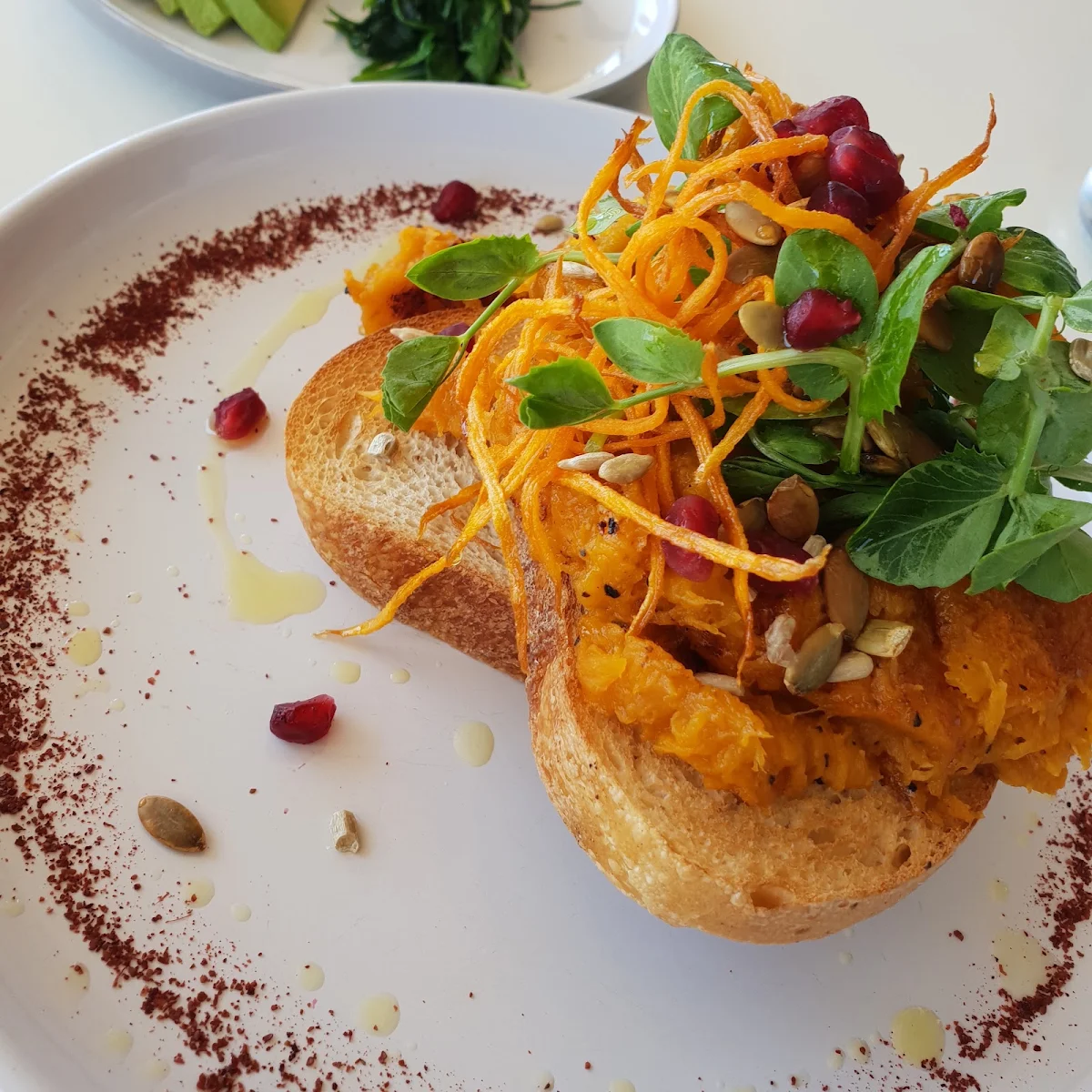 Smashed Pumpkin, Cafe Delaray & Co