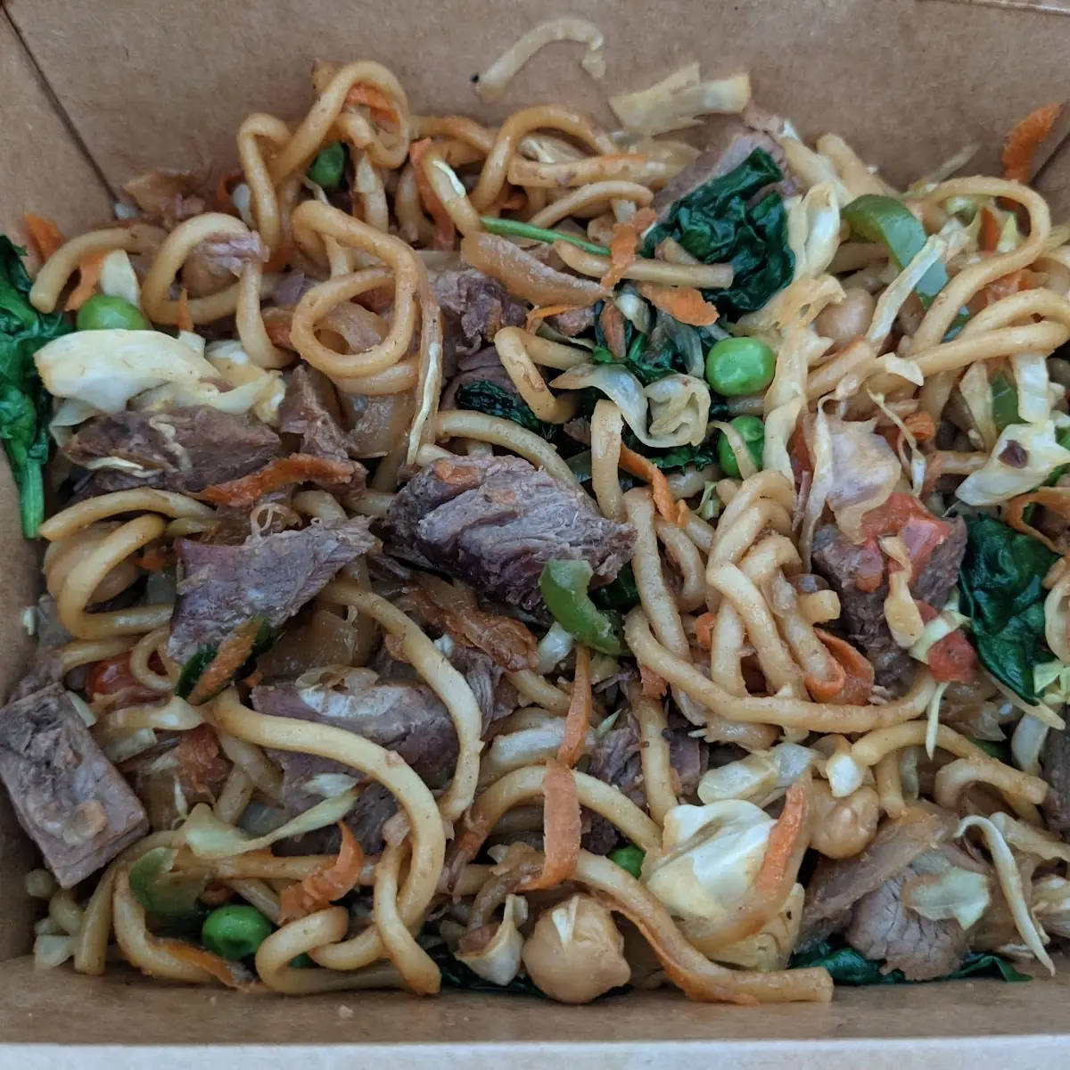 Chow Mein with Lamb