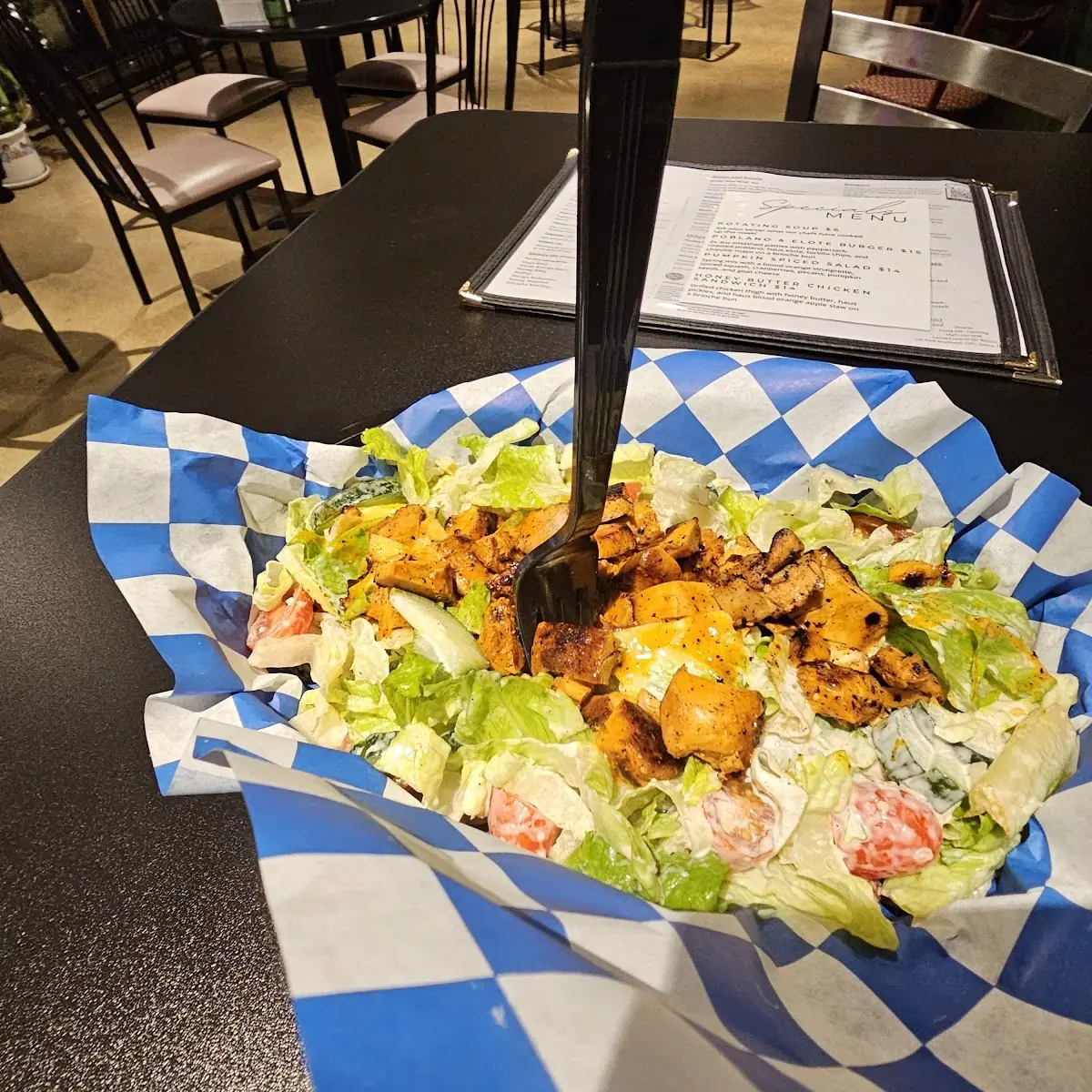 Buffalo Chicken Caesar Salad