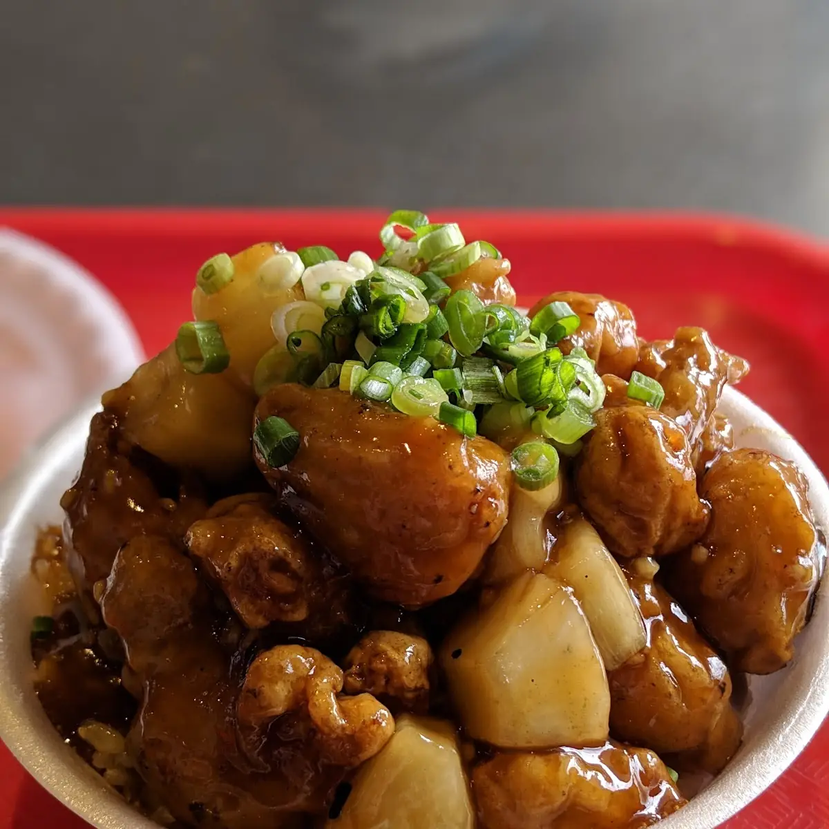 6 Tropical Orange Chicken Bowl