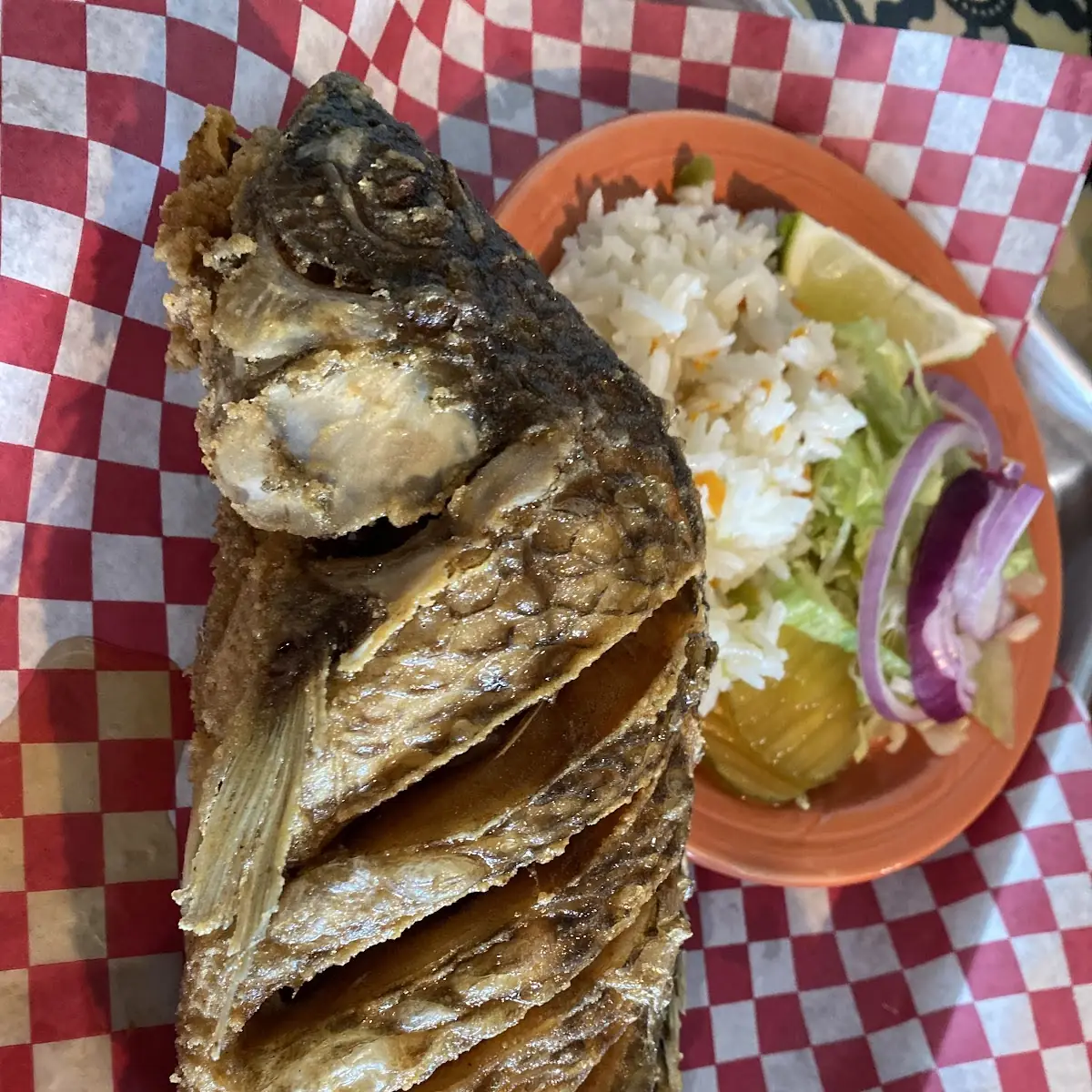 Whole Fried Tilapia