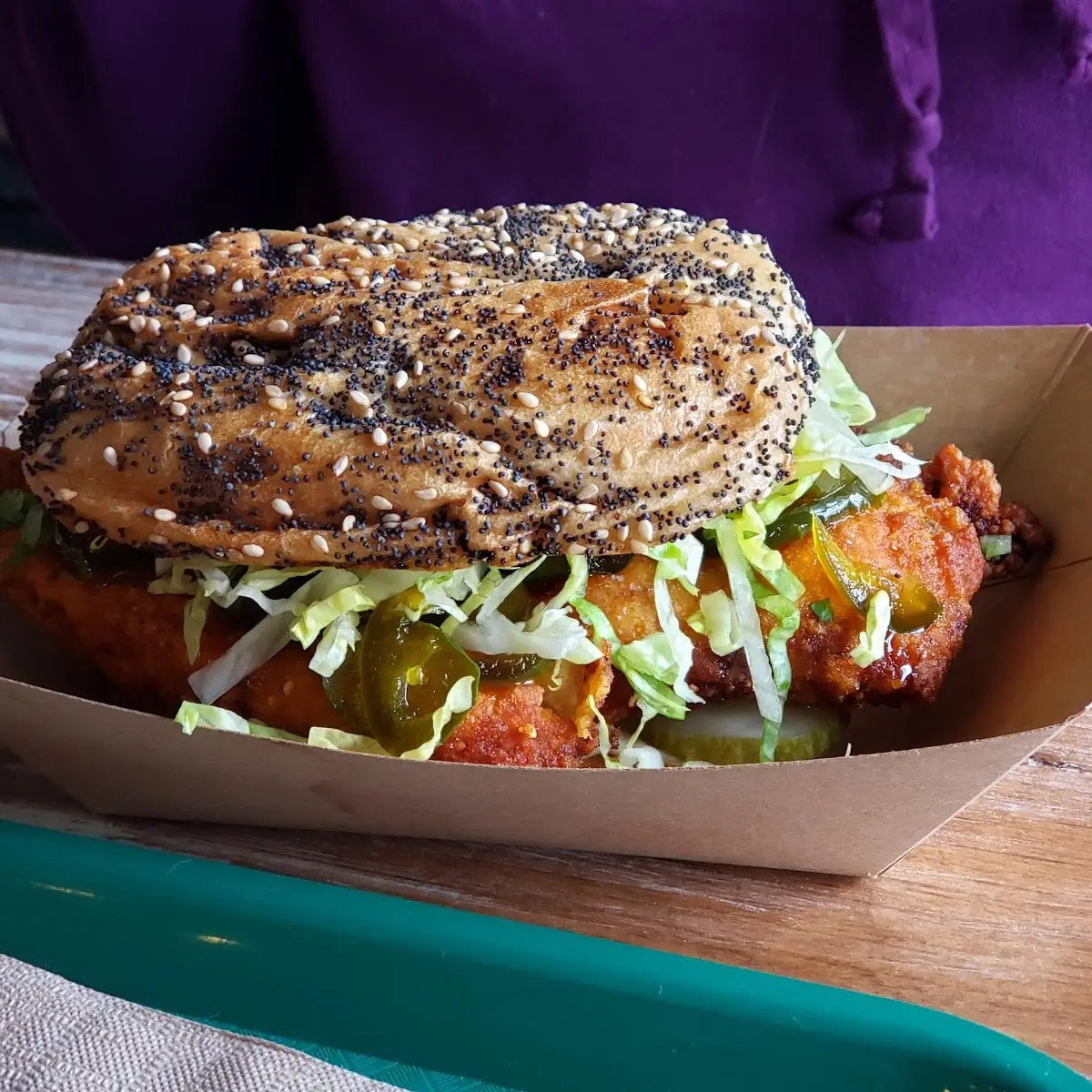 Masa Fried Chicken Sandwich