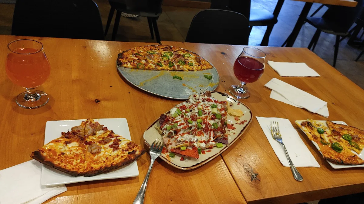 Staycation Pizza and Pulled Pork Nachos