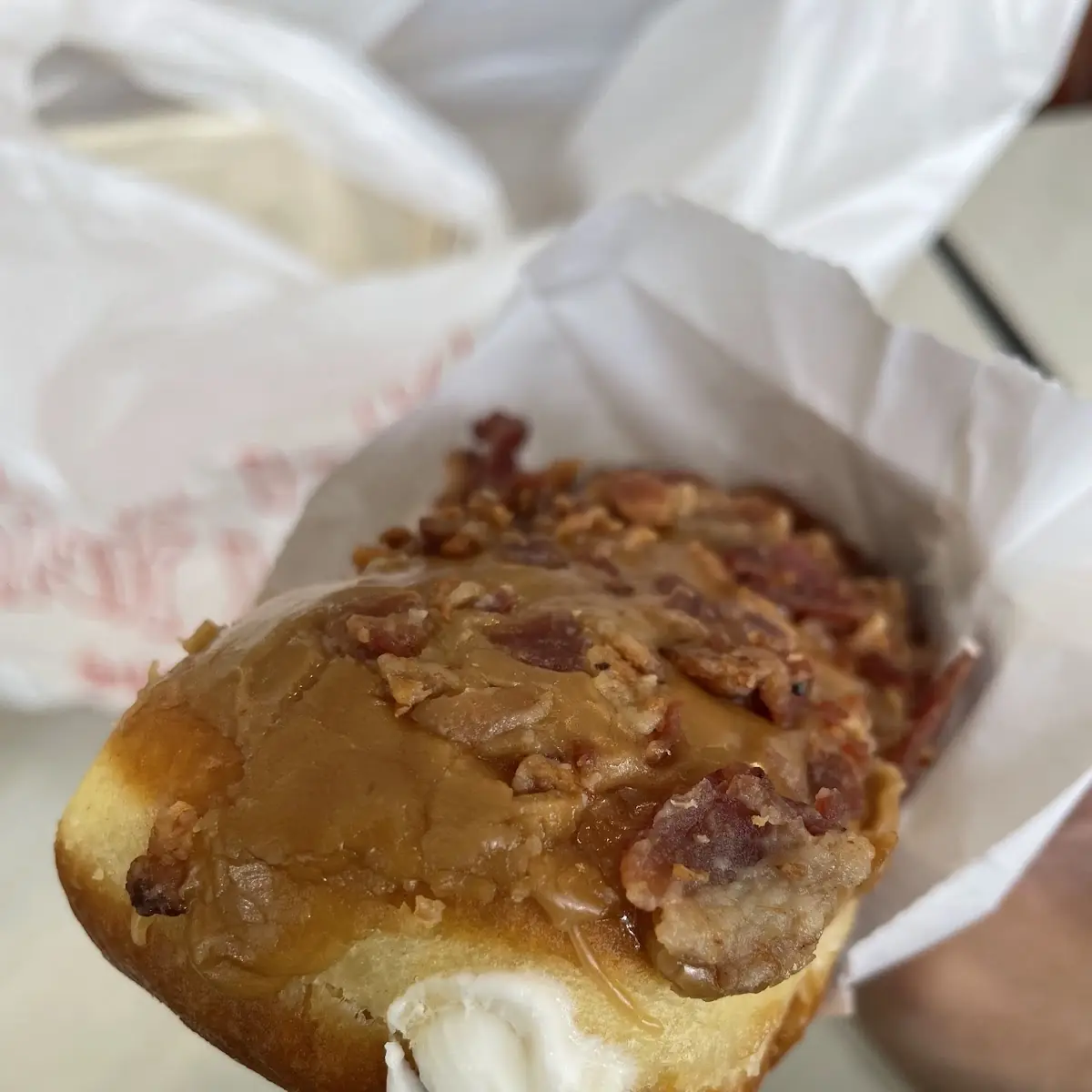 Maple Bacon Long John
