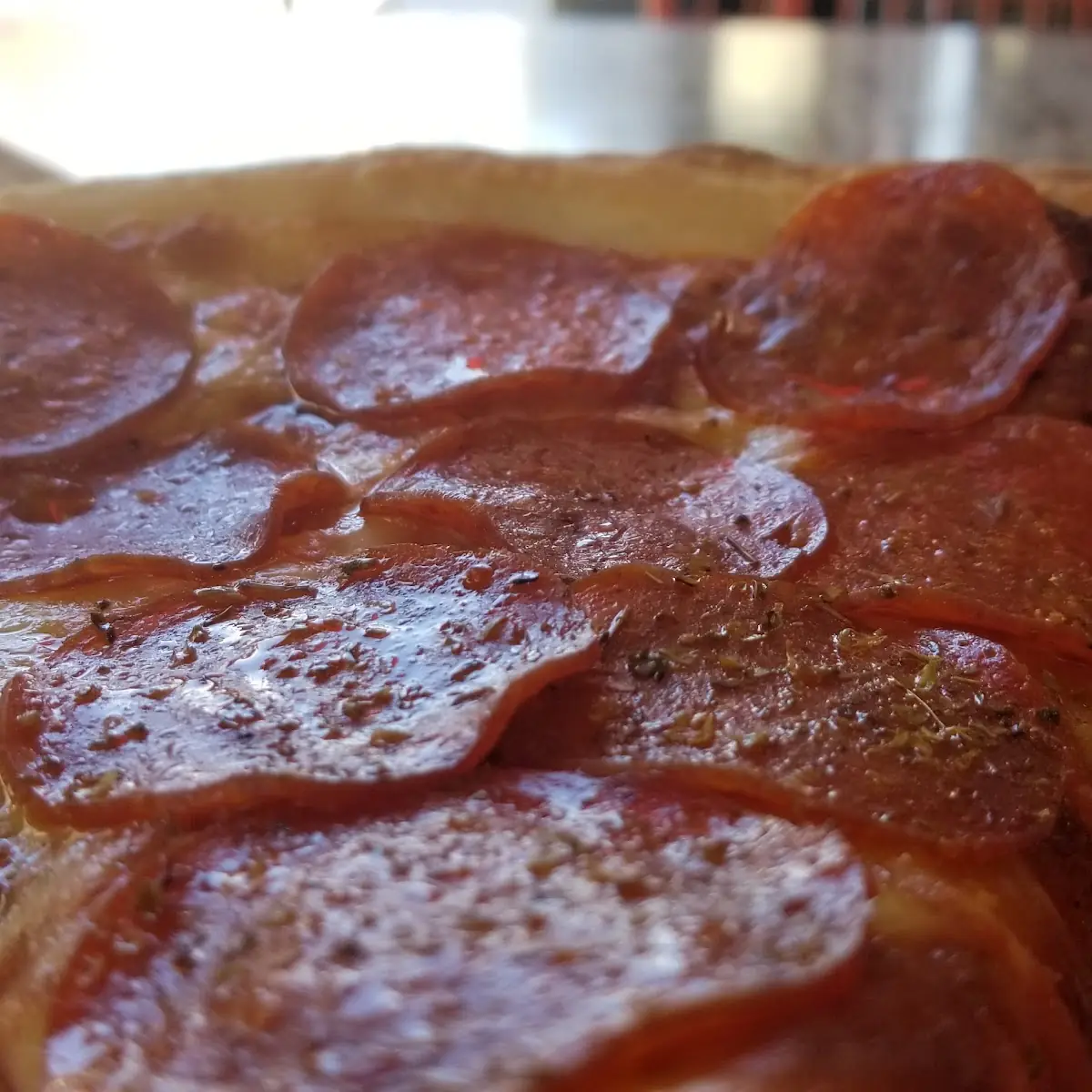 Pepperoni Thin Crust Pizza