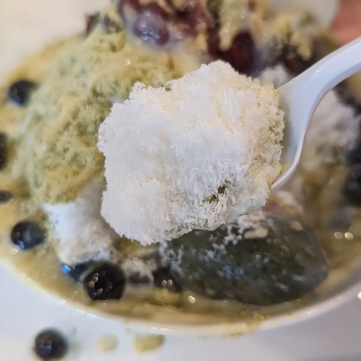 Green Tea & Red Bean Bingsu