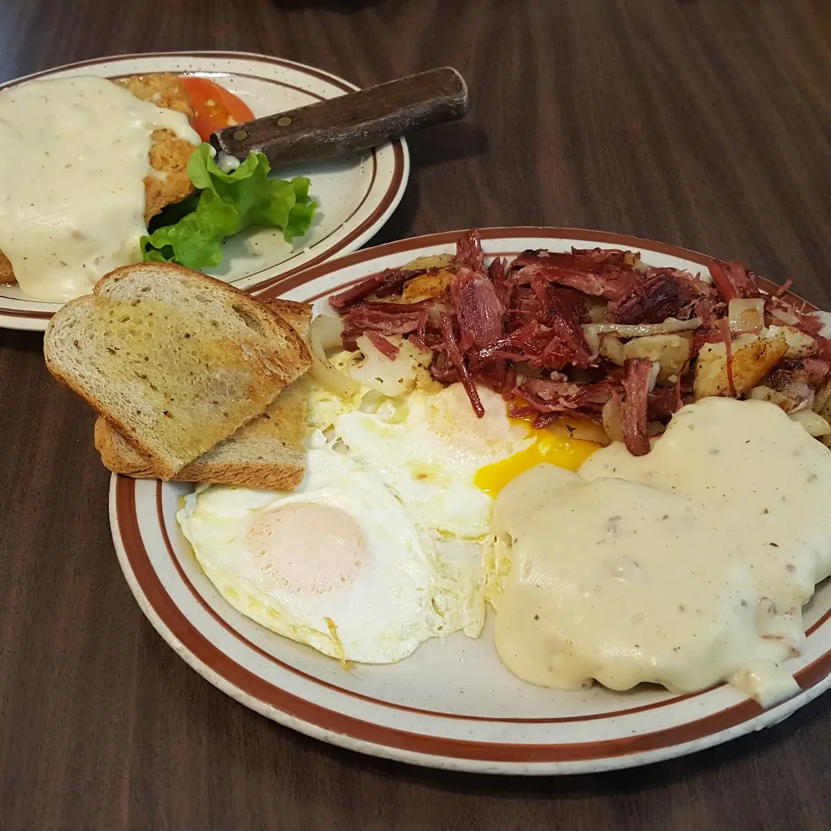 House Steak & Eggs