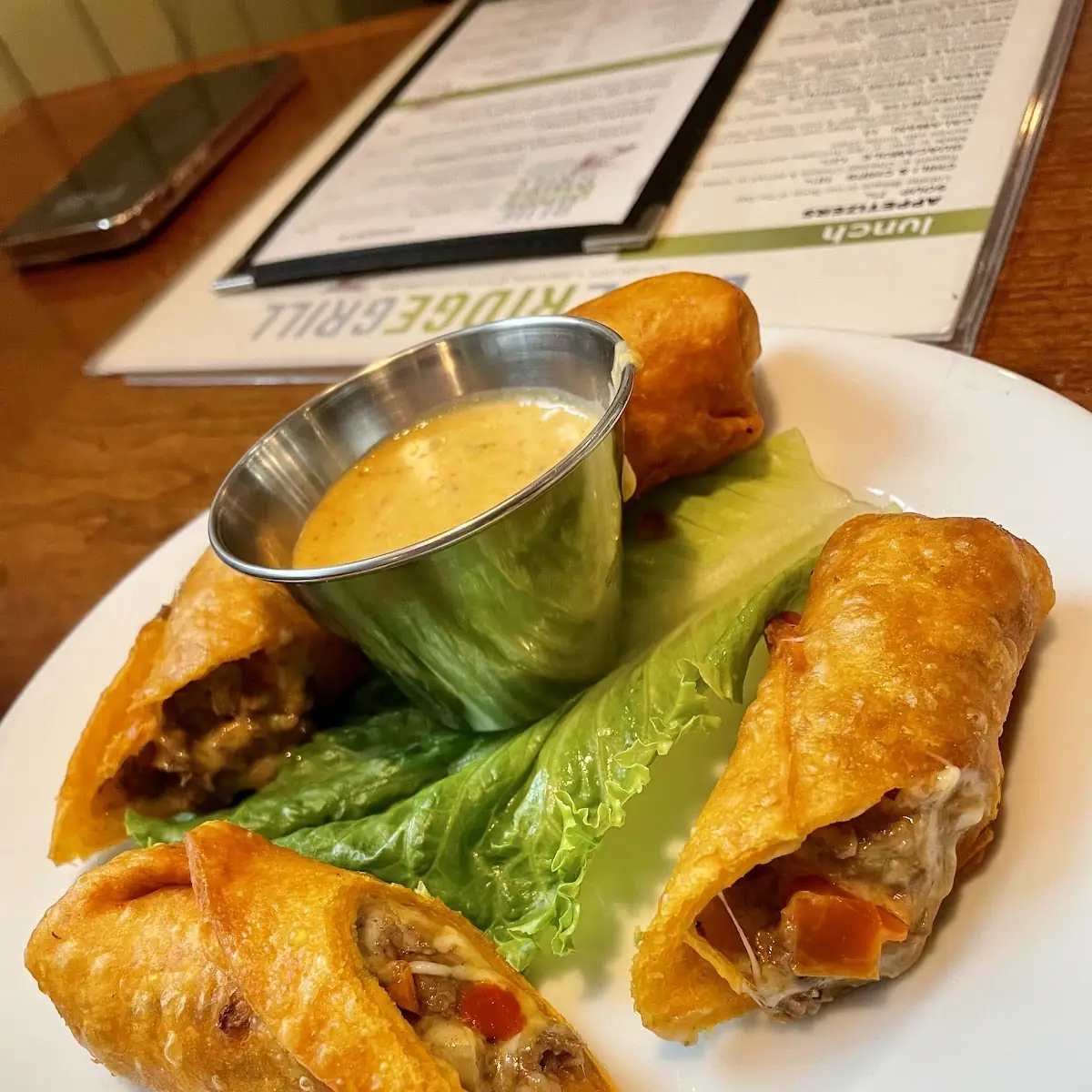 Steak & Cheese Egg Rolls