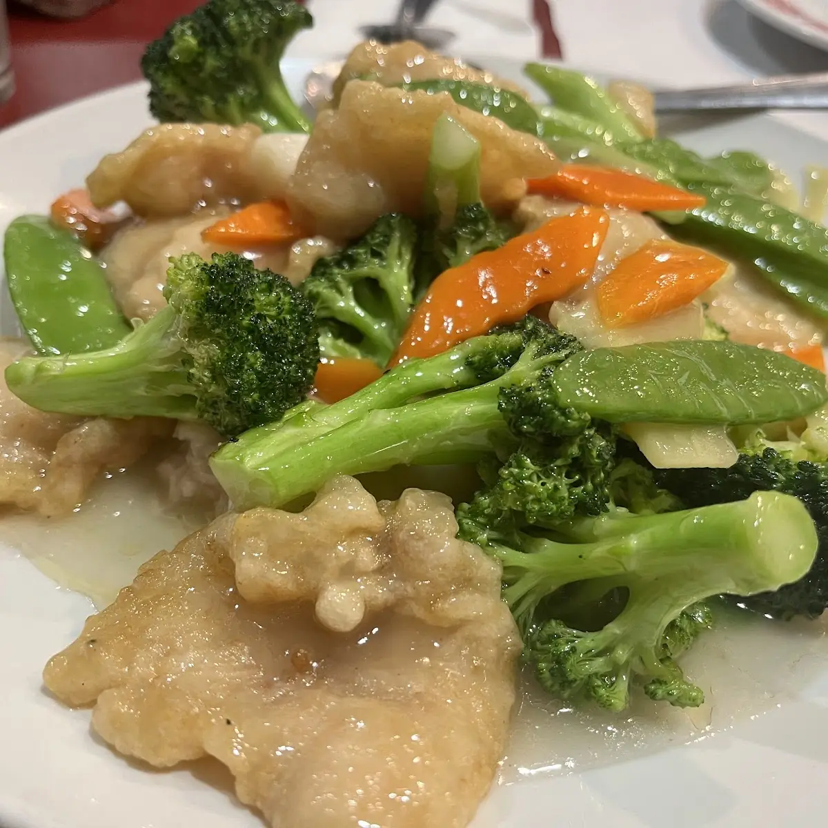 Sole Fillet in Ginger Sauce