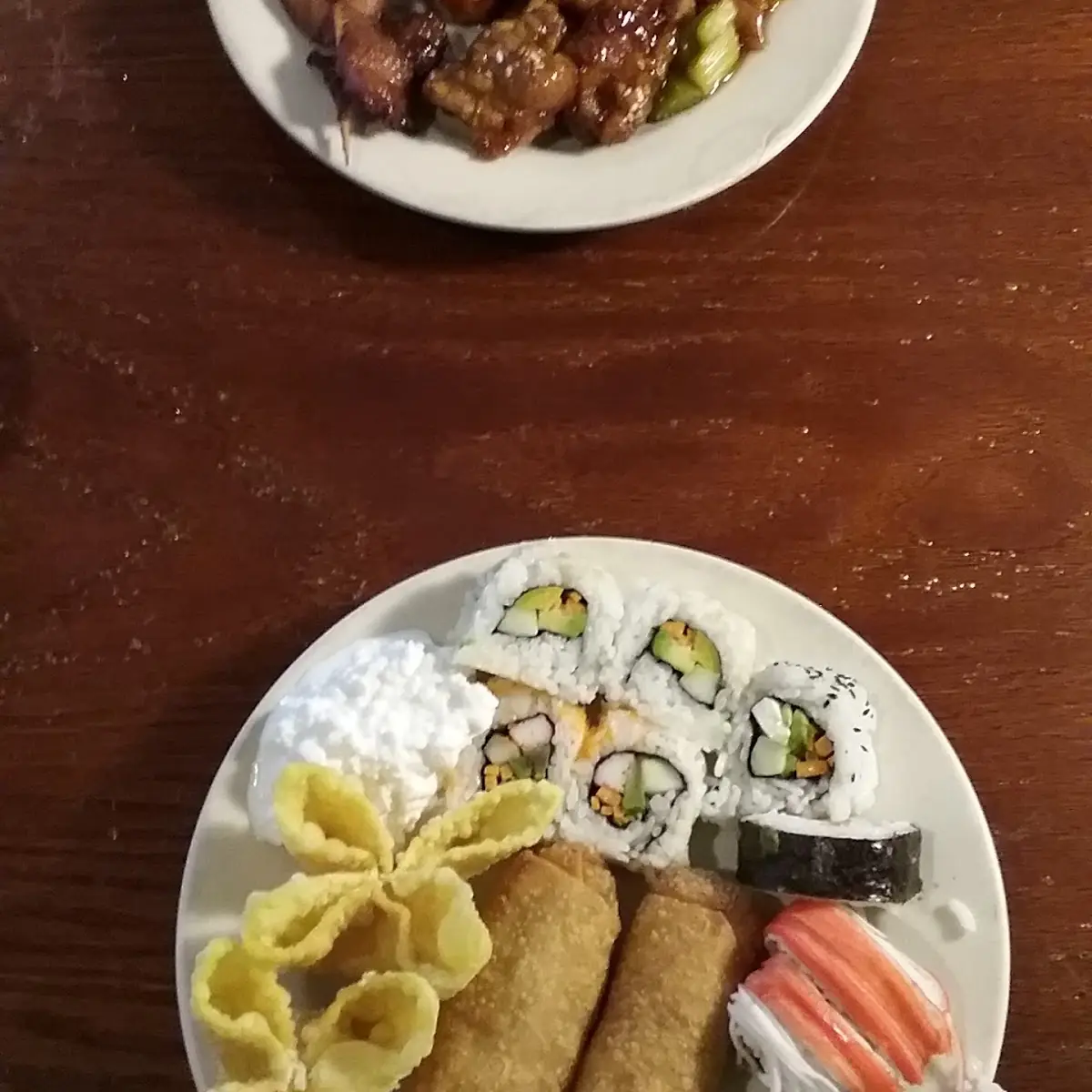 Egg Rolls and Sushi and More