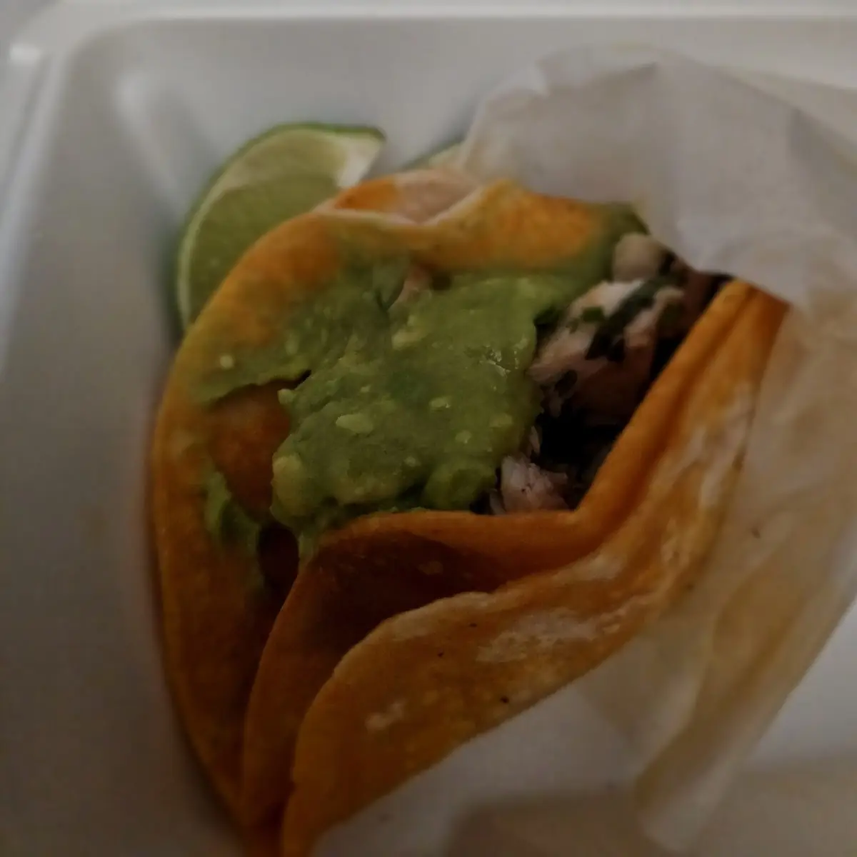 Pollo Asado Taco