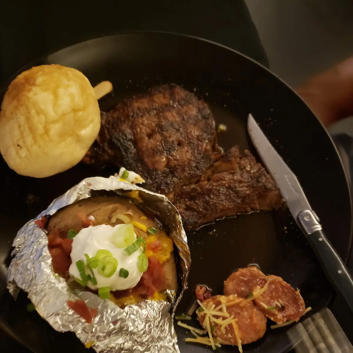 Steak and Baked Potato