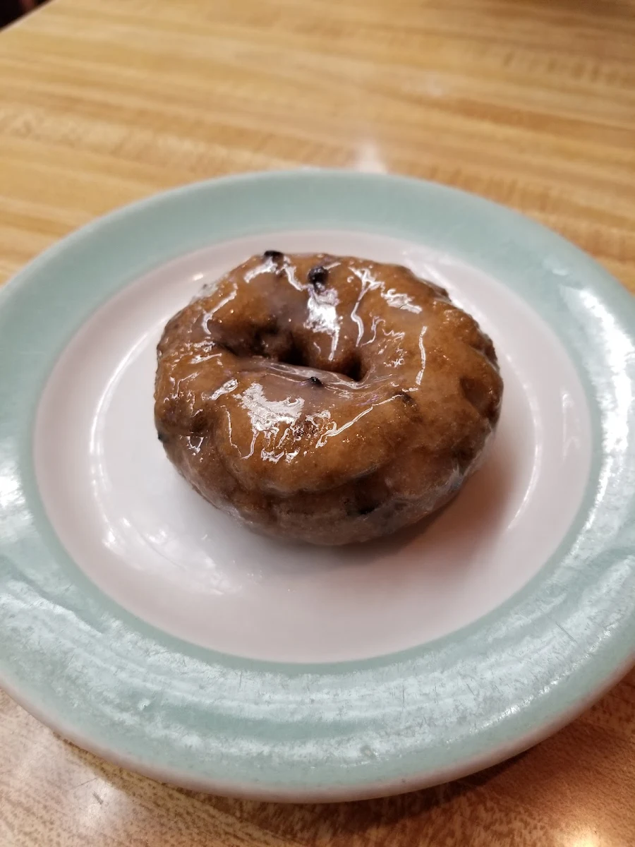 Glazed Blueberry Donut