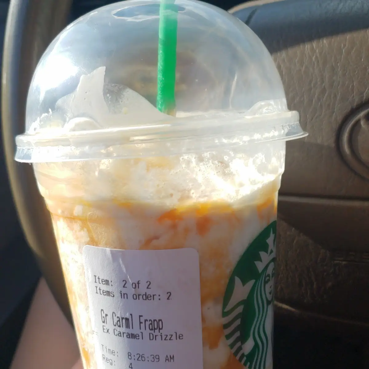 Caramel Frappe