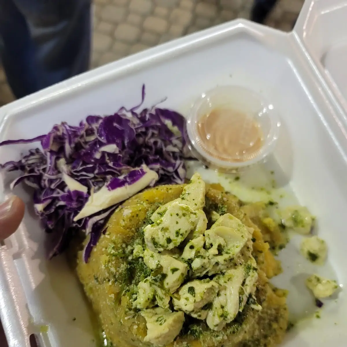Chicken Mofongo
