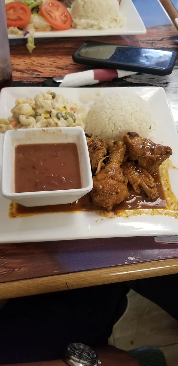 Mofongo Pollo Guisado