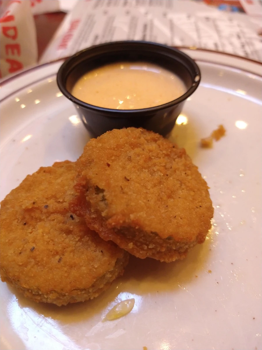 Spicy Fried Pickles