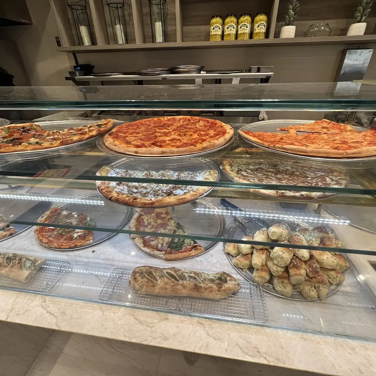 Fresh Pizza Slices