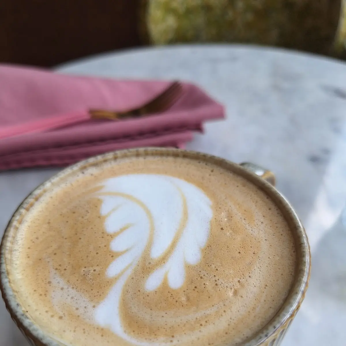 Heart Shaped Latte Art