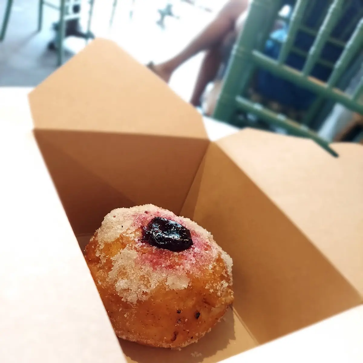 Lemon Blueberry Donut