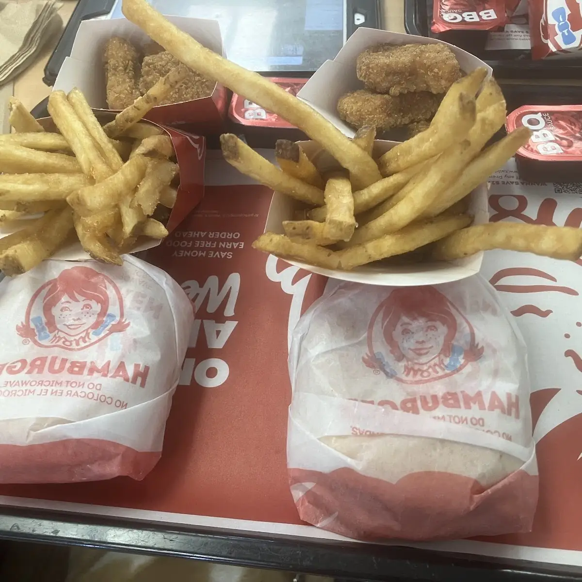 Biggie Bag Jr Bacon Cheeseburger Combo